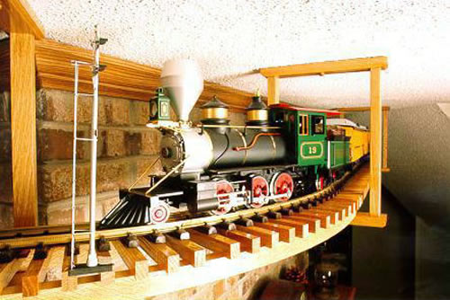 g scale ceiling track system